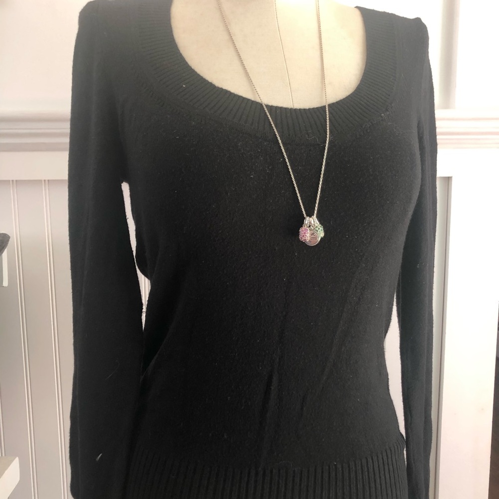 EXPRESS All black dress shirt